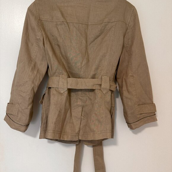 Ann Taylor Linen Safari Jacket - Picture 4 of 6
